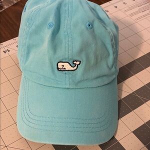 Vineyard Vines Light Blue Whale Logo Hat